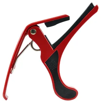 Capotraste E-Blanc Para Violão/Guitarra Vermelho