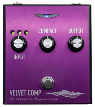 Ashdown VELVET-COMP-UK Pedale Compresseur Basse