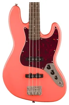 Squier Classic Vibe 60s Jazz Bass LRL Tahitian Coral