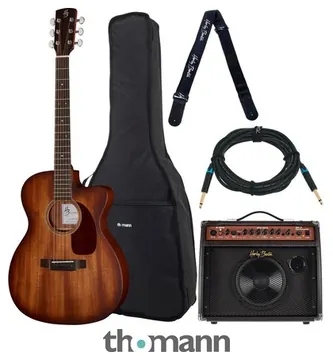 Harley Benton Custom Line CLA-15MCE V Bundle