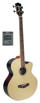 Richwood Akoestische basgitaar Cutaway (naturel)