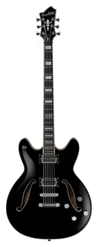 Hagstrom Viking Deluxe Baritone Black Gloss