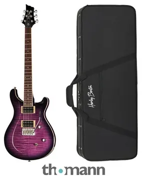 Harley Benton CST-24T Purple Burst Bundle