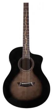 Washburn Vite S9VCE - Bella Tono - Electro Acoustic Guitar - Charcoal Burst