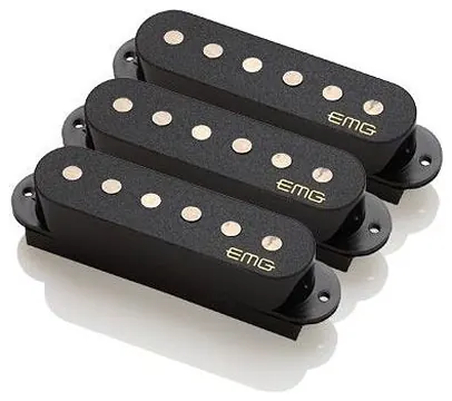 EMG SAV Set Black Set mit Elektronik, black, aktiv, Single-Coil