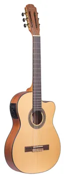 Benson GCF100CE N Genesis Series Clássico Flat Nylon Natural Brilhoso C/ Afinador
