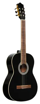 Stagg SCL60-BLK SCL60 klassieke gitaar met sparren top, zwart