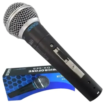 Devox Microfone Dinamico com Fio Devox - Modelo DX-58s