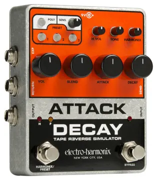 Electro Harmonix Attack Decay Tape Reverse Sim.