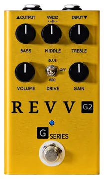Revv Amplification G2 V2 Gold Overdrive Pedal