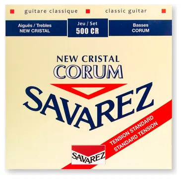 Savarez Encordoamento Savarez 500CR New Cristal Corum Nylon Tensão Média
