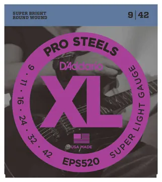 D'Addario EPS520 PRO Electric Guitar Strings Steel