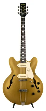 Heritage Custom Shop Factory Special H-530 Electric Guitar w/Case, Gold Top, Artisan Aged