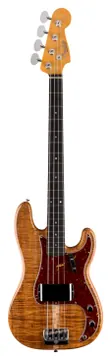 Fender custom shop Artisan Koa Precision Bass NOS Ebony Fingerboard Natural