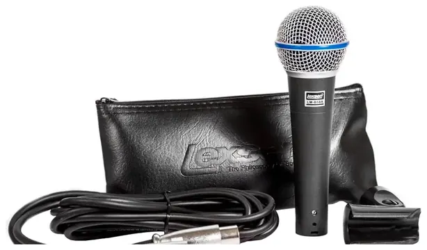 Lexsen Microfone Com Fio Lexsen LM-B58A Dinâmico