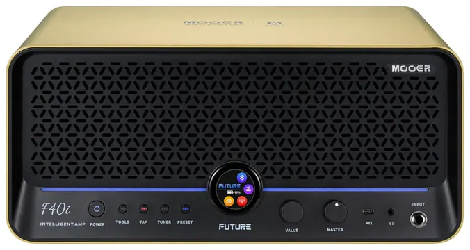 Mooer F40i Intelligent Amp IMPERIAL GOLD Amplific. combo x chitarra 40w, Oro
