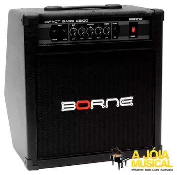 Borne Amplificador Cubo para Contrabaixo Borne Impact CB100
