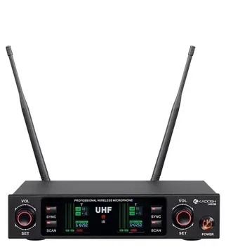 Microfone Kadosh K492M Duplo De Mão Sem Fio