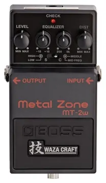 Boss MT-2W Waza Craft Metal Zone Distortion Pedal