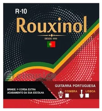 Rouxinol Encordoamento Rouxinol R10 Guitarra Portuguesa Coimbra