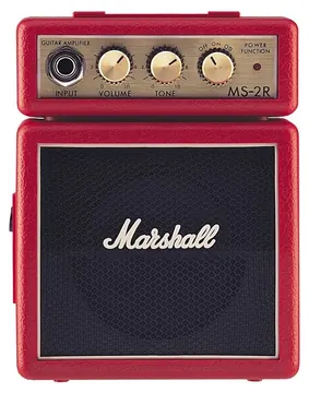 Marshall E-Gitarrencombo, 2 Watt, rot, Microbe, MRMS-2R