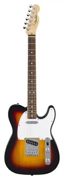 Fender Standard Telecaster LRL Weißes Schlagbrett 3-Farben-Sunburst
