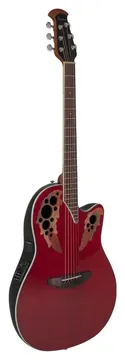 Ovation Celebrity Elite Super Shallow Cutaway Ruby Red CE48-RR-G
