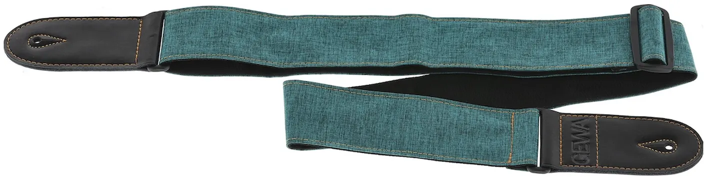 Gewa 531.079 Guitarstrap New Colours Bright Teal Gitarrengurt (60mm)
