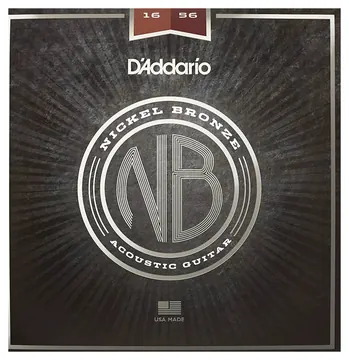 Daddario NB1656 Resophonic Guitar Strings (.16-.56, Nickel Bronze)