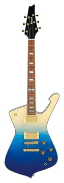 Ibanez IC420FMTBG Iceman Transparente blaue Abstufung