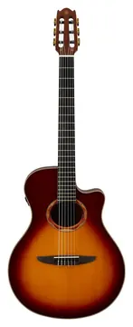Yamaha ntx3 bsb brown sunburst chitarra classica elettrificata