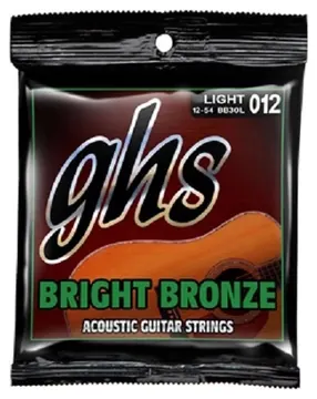 Ghs Encordoamento Violão GHS BB10U Bright Bronze Aço 010