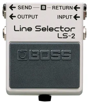 Boss LS2 Line selector gitaarpedaal