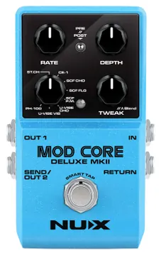 NUX Modcore DLX-MK2 Pedale Numerique DE Modulations - 8 Effets
