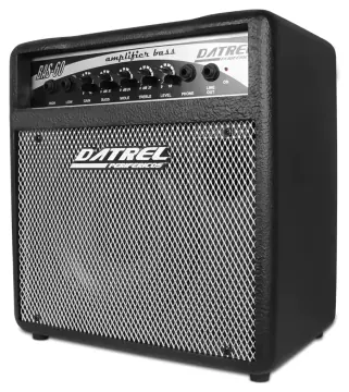 Datrel Amplificador Baixo Datrel Bas60e 8" 60wrms Cone Papel