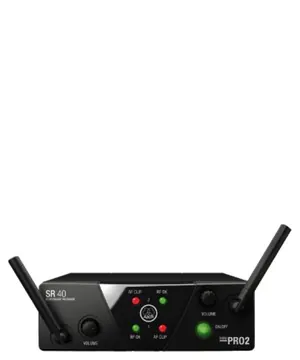 Akg Acoustic Akg WMS40 Mini Dual Vocal Set Band US45A/C Doppio Radiomicrofono Per Voce