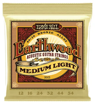 Ernie Ball Earthwood 2003 80/20 Bronze Medium/Light Set