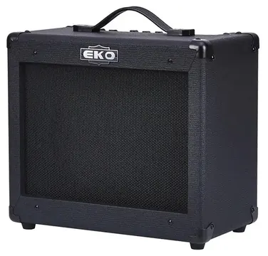 Eko G-BS25 Stealth Black Amp combo x chitarra elettrica 25w RMS finitura SB