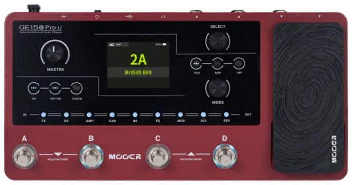 Mooer GE150 PRO Li Amp Modeling