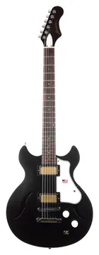 Harmony Comet Electric Guitar, Space Black