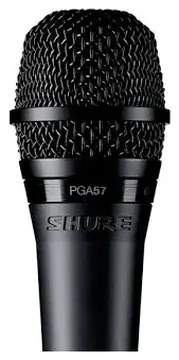 Shure Microfone Dinâmico Shure PGA57-LC Cardioide para Instrumentos