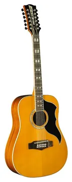 EKO RANGERVR12EQ-NAT Guitare Folk Electro 12 Cordes Vintage Naturelle