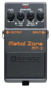 Boss Pedalino Boss MT2 Metal Zone