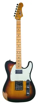 JET JT-350 RLC Sunburst Distressed E-Gitarre