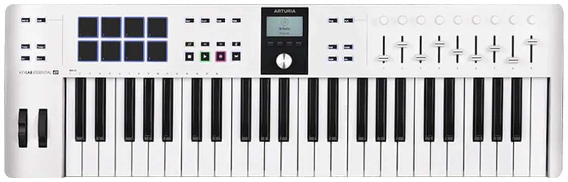 Arturia KeyLAB Essential 49 3 White MIDI Keyboard