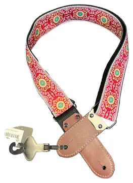 DSL Guitar Strap DSL JAC20-SAL-RED - Stylish and Durable Music Accessory