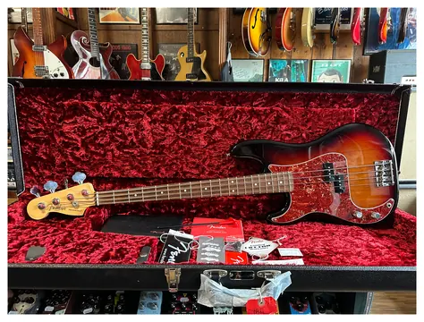 Fender American Professional Precision Bass Left-Handed Sunburst 2017