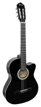 Giannini Flat Nylon Eletroacustico Giannini NF-14 Ceq BK