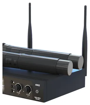 AKG Microfone AKG WP300 Dual Sem Fio Duplo De Mão