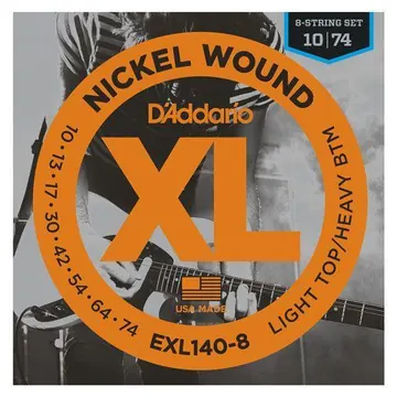 D'addario Daddario EXL140/8 juego cuerdas